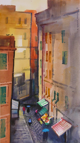 A Street in Riomaggiore A Street in Riomaggiore