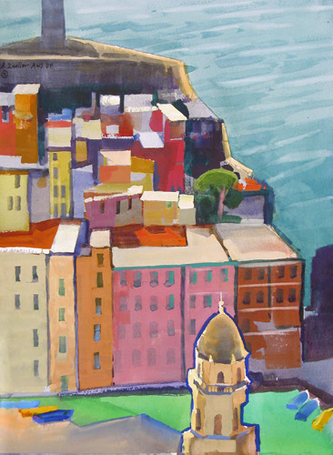 Mediterranean Port, Vernazza #3 Mediterranean Port, Vernazza #3