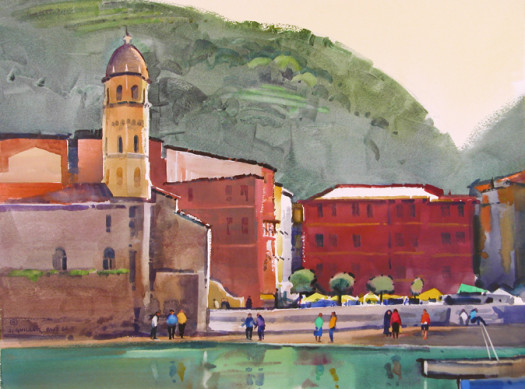 October Morning, Vernazza October Morning, Vernazza
