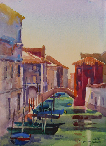 Morning Light, Canal in Chioggia Morning Light, Canal in Chioggia