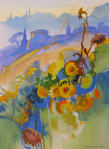 Tuscan Sunflower Dance #2 Tuscan Sunflower Dance #2