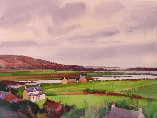 Cottages, Field Patterns &amp; Sea View near Arisaig 