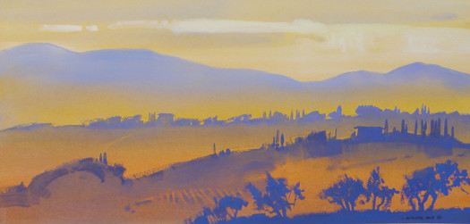 Tuscan Layers, October Tuscan Layers, October