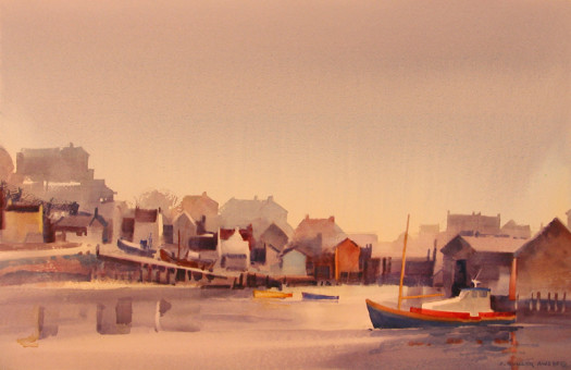 A Soft Day, Mallaig Harbor