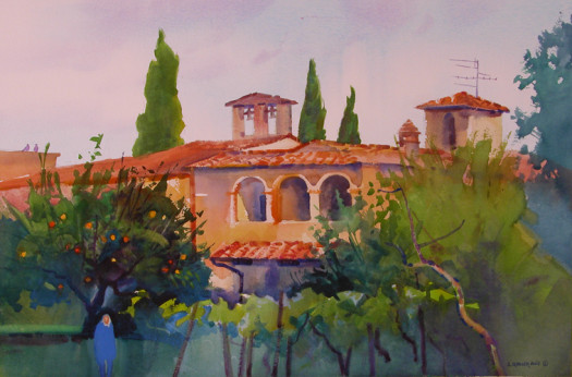 The Fruit Tree, Church at Quintole The Fruit Tree, Church at Quintole