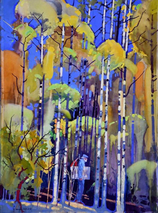 Interconnectedness, Autumn Aspen Walk Interconnectedness, Autumn Aspen Walk