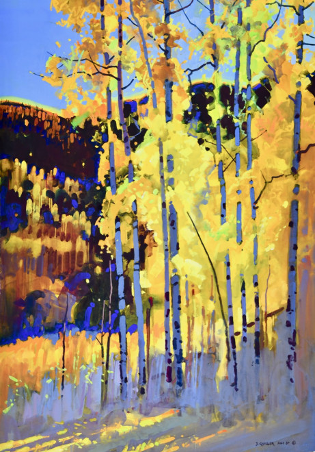 Backlight, Autumn Aspen