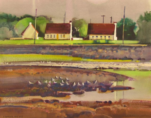 Cottages, Ballyvaughn, Ireland
