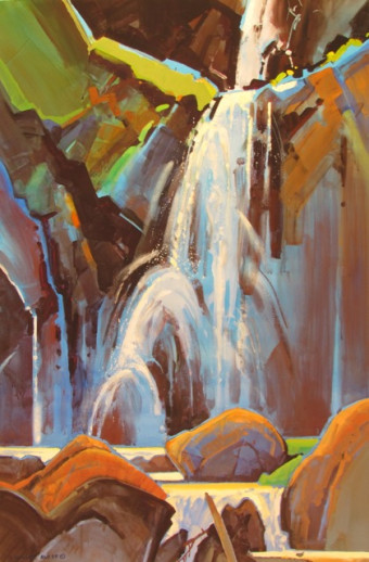 Water Ouzel & Hidden Falls #8 Water Ouzel & Hidden Falls #8