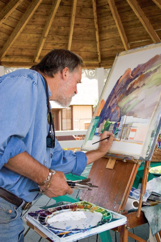 quiller painting in gazebo quiller painting in gazebo
